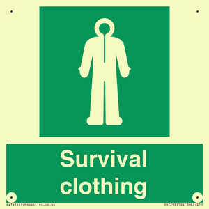 Survival clothing